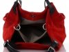 Kožené kabelka shopper bag Vittoria Gotti červená V90047CH